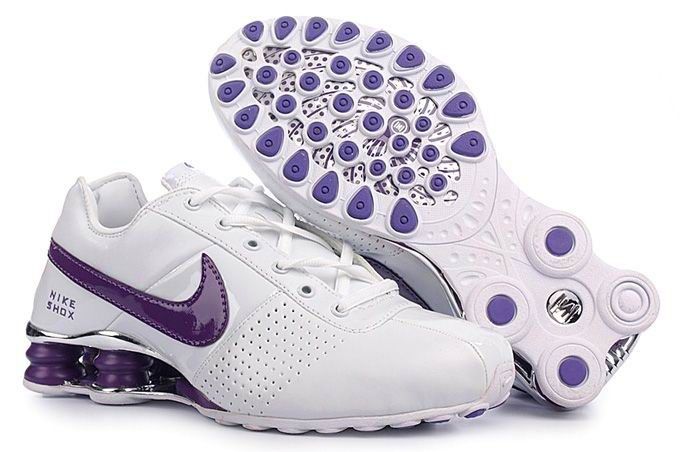 nike shox femme violet